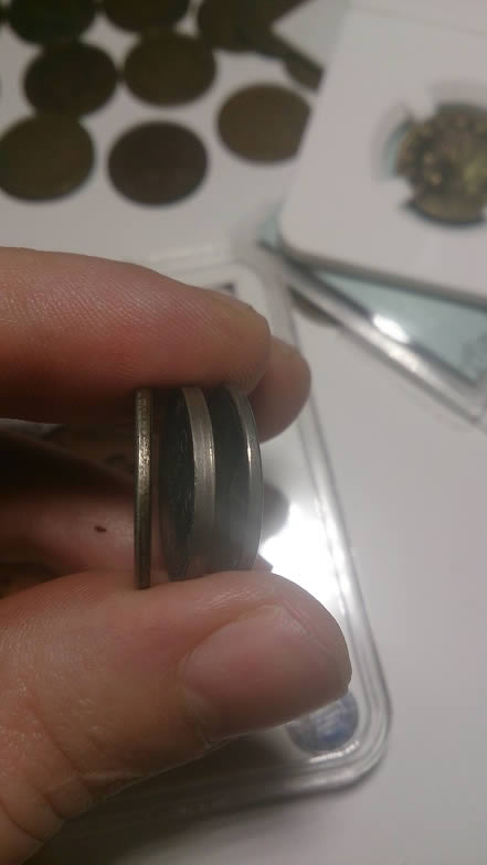 New-Find-1943-Brockage-2-Coins-Together?